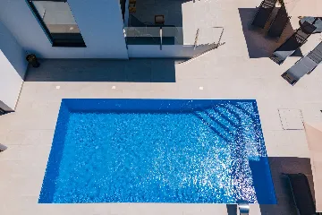 Contemporary Villa with Heated Pool in Pula