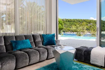 Seaside Villa Retreat with Pool in Selca