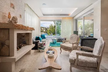 Seaside Villa Retreat with Pool in Selca