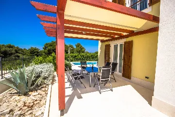 Modern Family Villa with Pool in Splitska