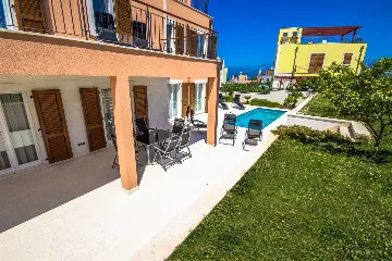 Contemporary Villa with Pool and Panoramic Sea View Splitska