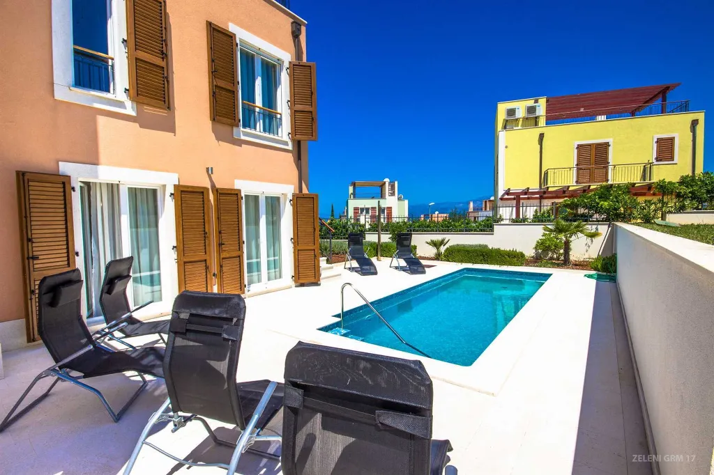 Contemporary Villa with Pool and Panoramic Sea View Splitska