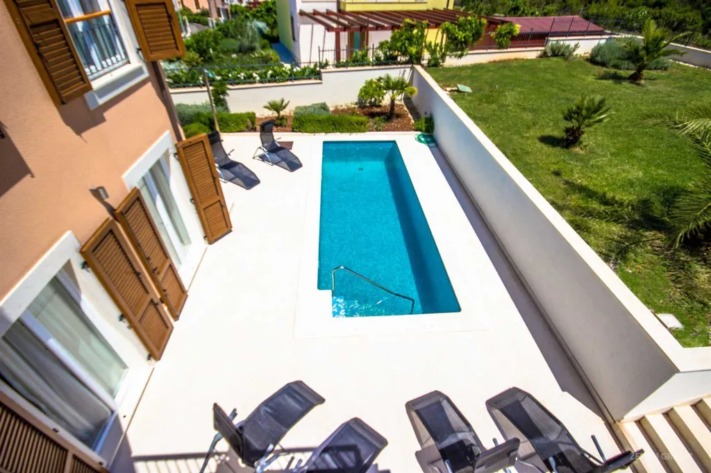 Contemporary Villa with Pool and Panoramic Sea View Splitska