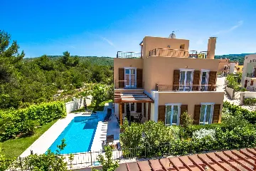 Poolside Villa Retreat on Brac Island