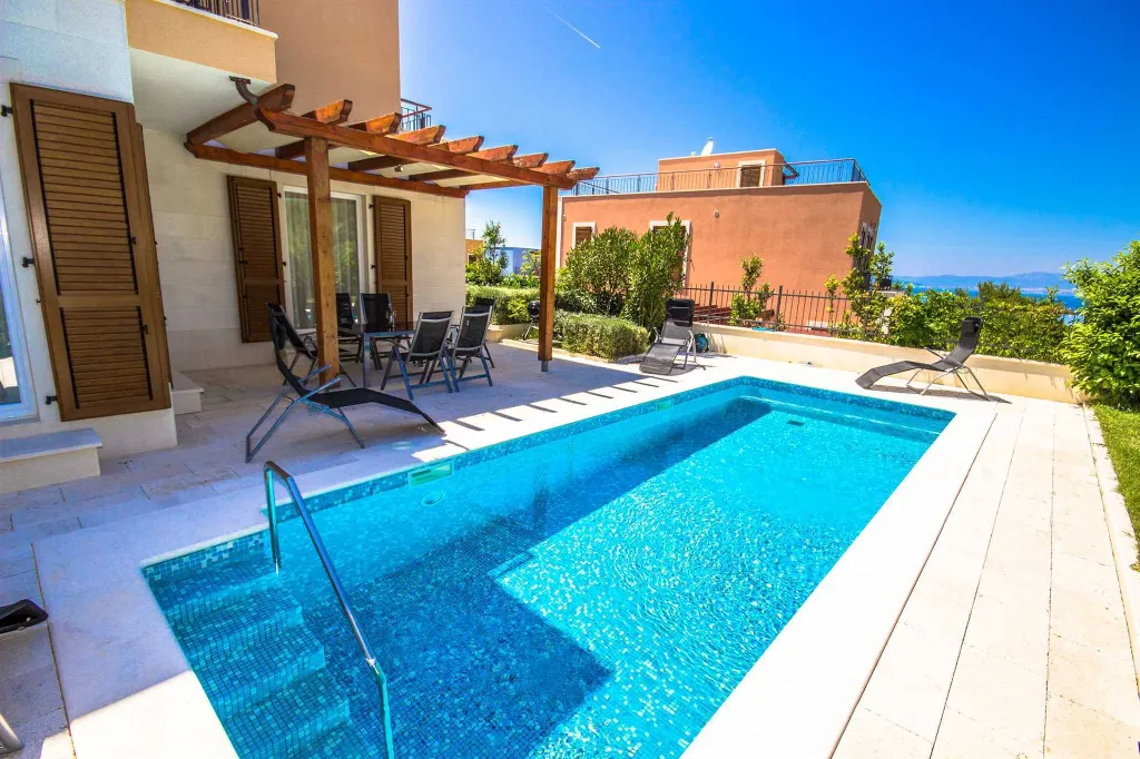 Poolside Villa Retreat on Brac Island