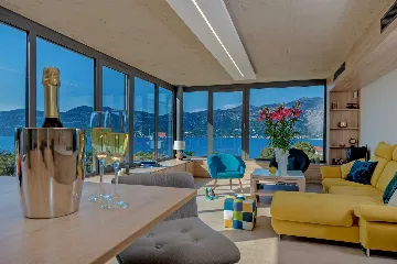 Modern Twin Villa with Pools in Korcula