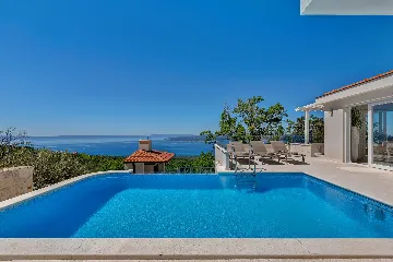 Contemporary 5-Bedroom Villa with Infinity Pool, Makarska