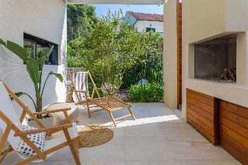 Beachfront Villa Retreat in Sutivan with Pool