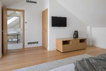 Beachfront Villa Retreat in Sutivan with Pool