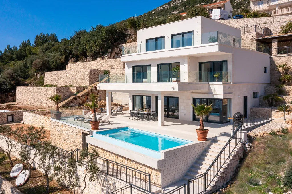Seaside Retreat Villa with Pool, Orebić