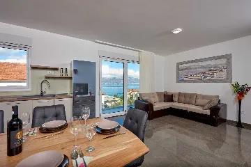 Modern Villa with Heated Pool in Arbanija