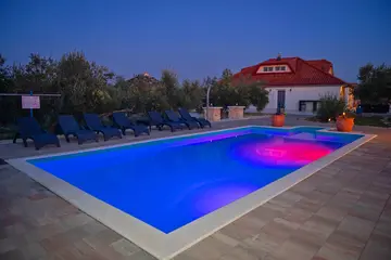 Spacious Private Villa with Pool in Vodice
