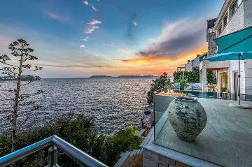 Contemporary Seaside Villa with Infinity Pool Lozica