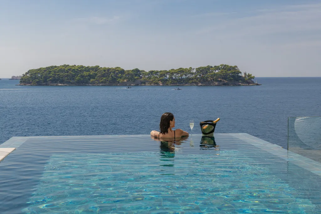 Contemporary Seaside Villa with Infinity Pool Lozica