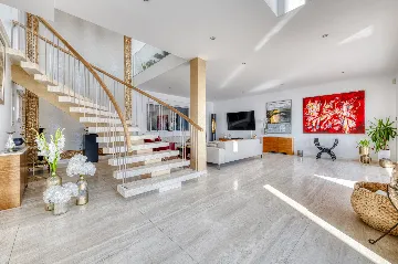 Contemporary Seaside Villa with Infinity Pool Lozica