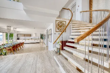 Contemporary Seaside Villa with Infinity Pool Lozica