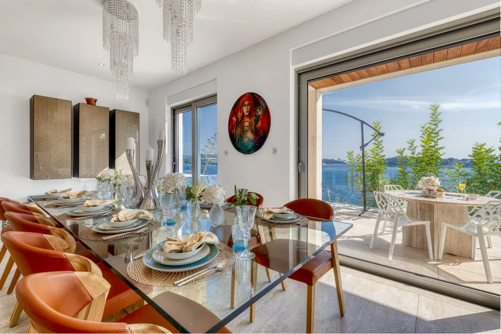 Contemporary Seaside Villa with Infinity Pool Lozica