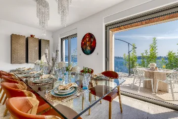 Contemporary Seaside Villa with Infinity Pool Lozica