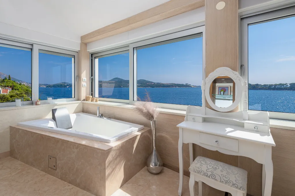 Contemporary Seaside Villa with Infinity Pool Lozica