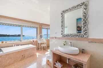 Contemporary Seaside Villa with Infinity Pool Lozica