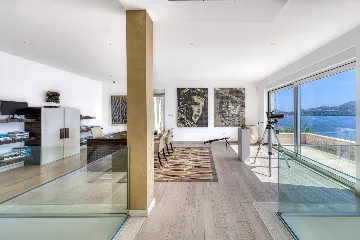 Contemporary Seaside Villa with Infinity Pool Lozica