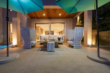 Contemporary Seaside Villa with Infinity Pool Lozica