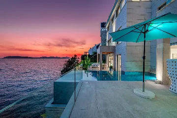Contemporary Seaside Villa with Infinity Pool Lozica