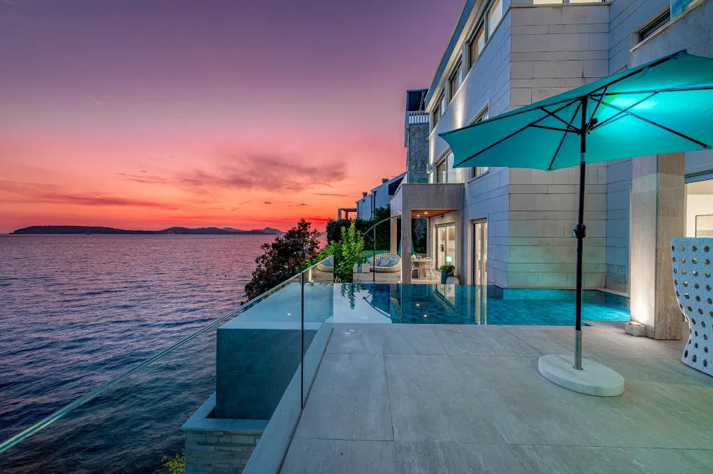 Contemporary Seaside Villa with Infinity Pool Lozica