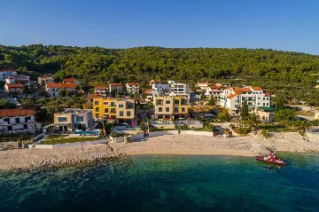 Beachfront Apartment with Pool in Trogir