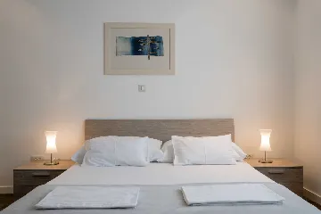 Spacious Beachfront Apartment with Pool in Trogir