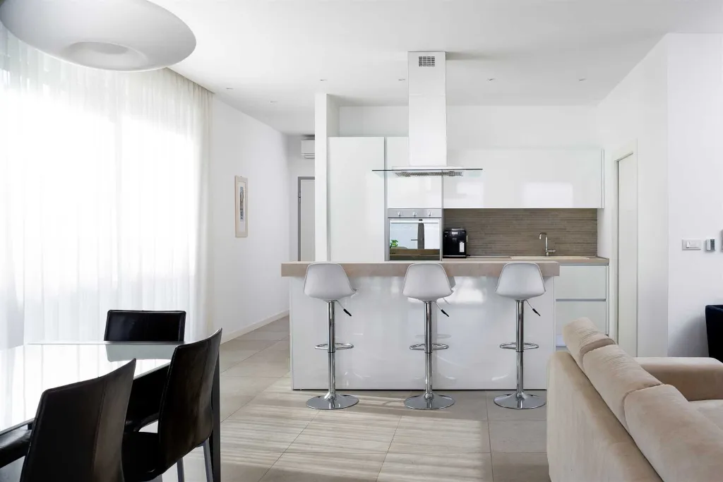 Spacious Beachfront Apartment with Pool in Trogir