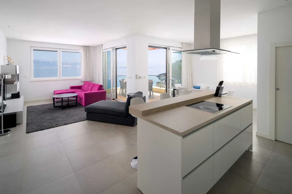 Modern Beachfront Apartment in Trogir