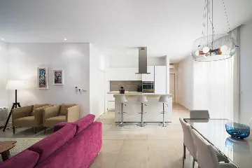 Modern Beachfront Apartment with Pool in Trogir