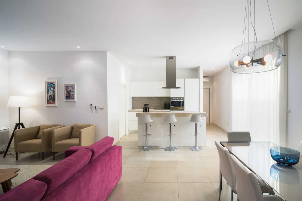 Modern Beachfront Apartment with Pool in Trogir