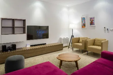 Modern Beachfront Apartment with Pool in Trogir