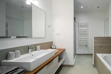 Modern Beachfront Apartment with Pool in Trogir