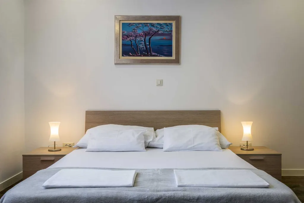 Modern Beachfront Apartment with Pool in Trogir