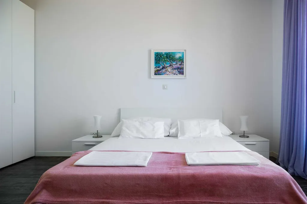 Modern Beachfront Apartment with Pool in Trogir