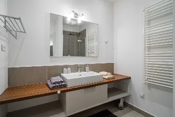 Modern Beachfront Apartment with Pool in Trogir