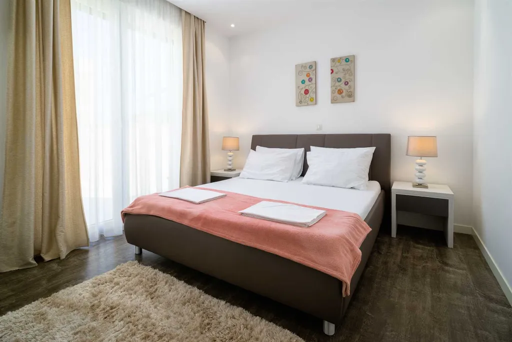 Modern Beachfront Apartment with Pool in Trogir