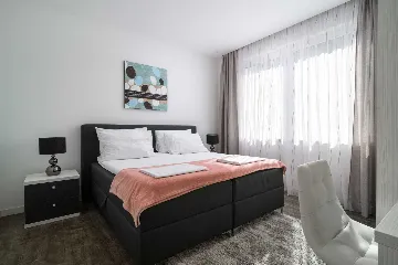 Modern Beachfront Apartment with Pool in Trogir