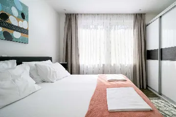 Modern Beachfront Apartment with Pool in Trogir