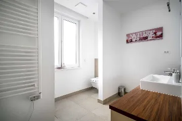 Modern Beachfront Apartment with Pool in Trogir