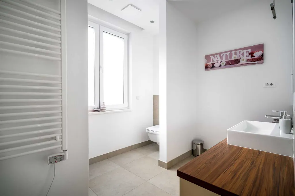 Modern Beachfront Apartment with Pool in Trogir