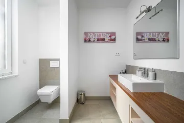 Modern Beachfront Apartment with Pool in Trogir