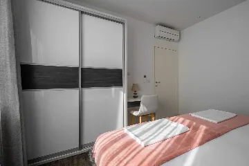 Modern Beachfront Apartment with Pool in Trogir