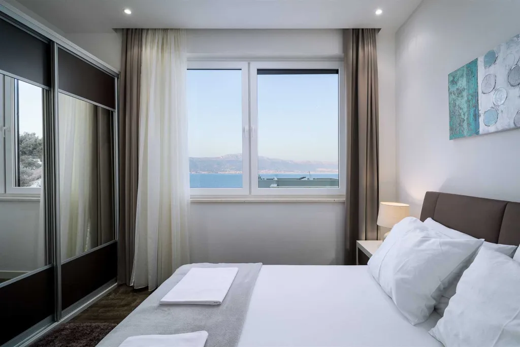 Beachfront Two-Bedroom Apartment in Trogir