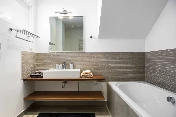 Modern Beachfront Villa with Pool in Trogir