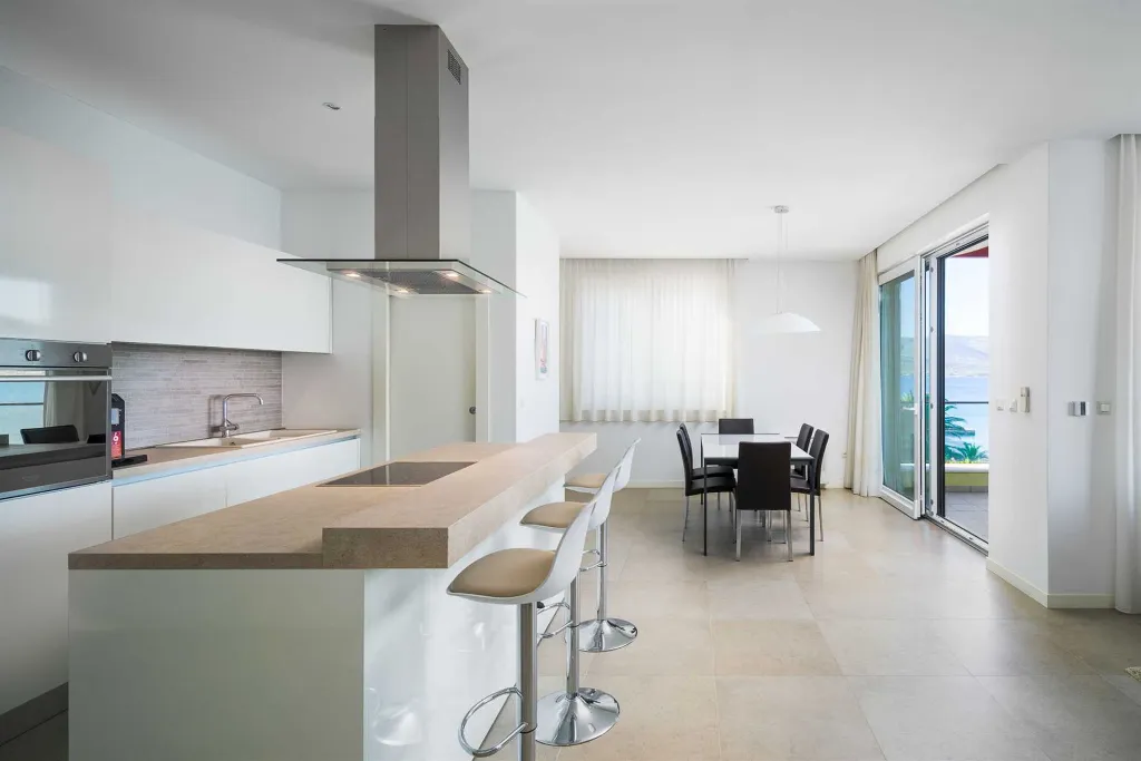 Modern Beachfront Villa with Pool in Trogir