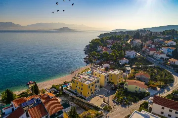 Modern Beachfront Villa with Pool in Trogir